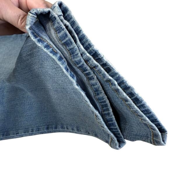 Vtg Y2K Levis 515 Boot Cut 2002 34x27 Light Wash Midrise Western Cowboy - Picture 9 of 12